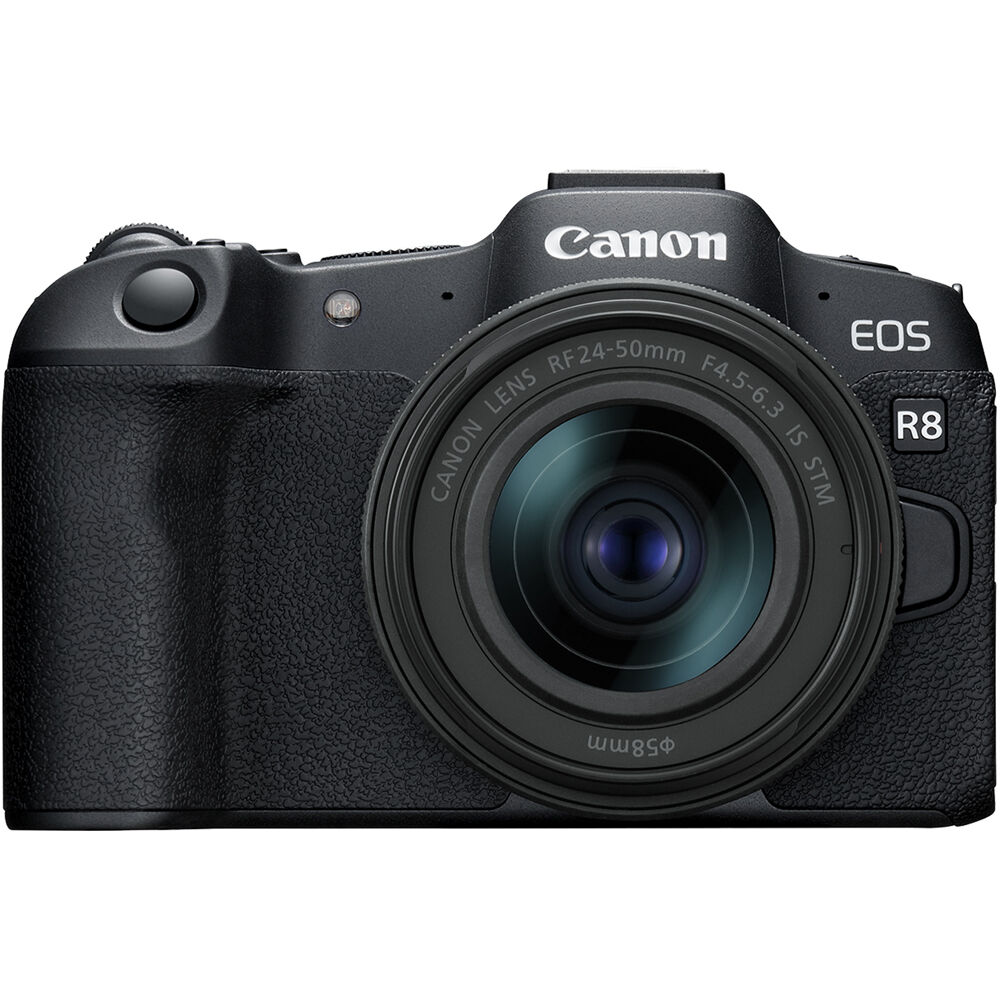 Cámara Digital Canon EOS R8 con Lente RF 24-50mm