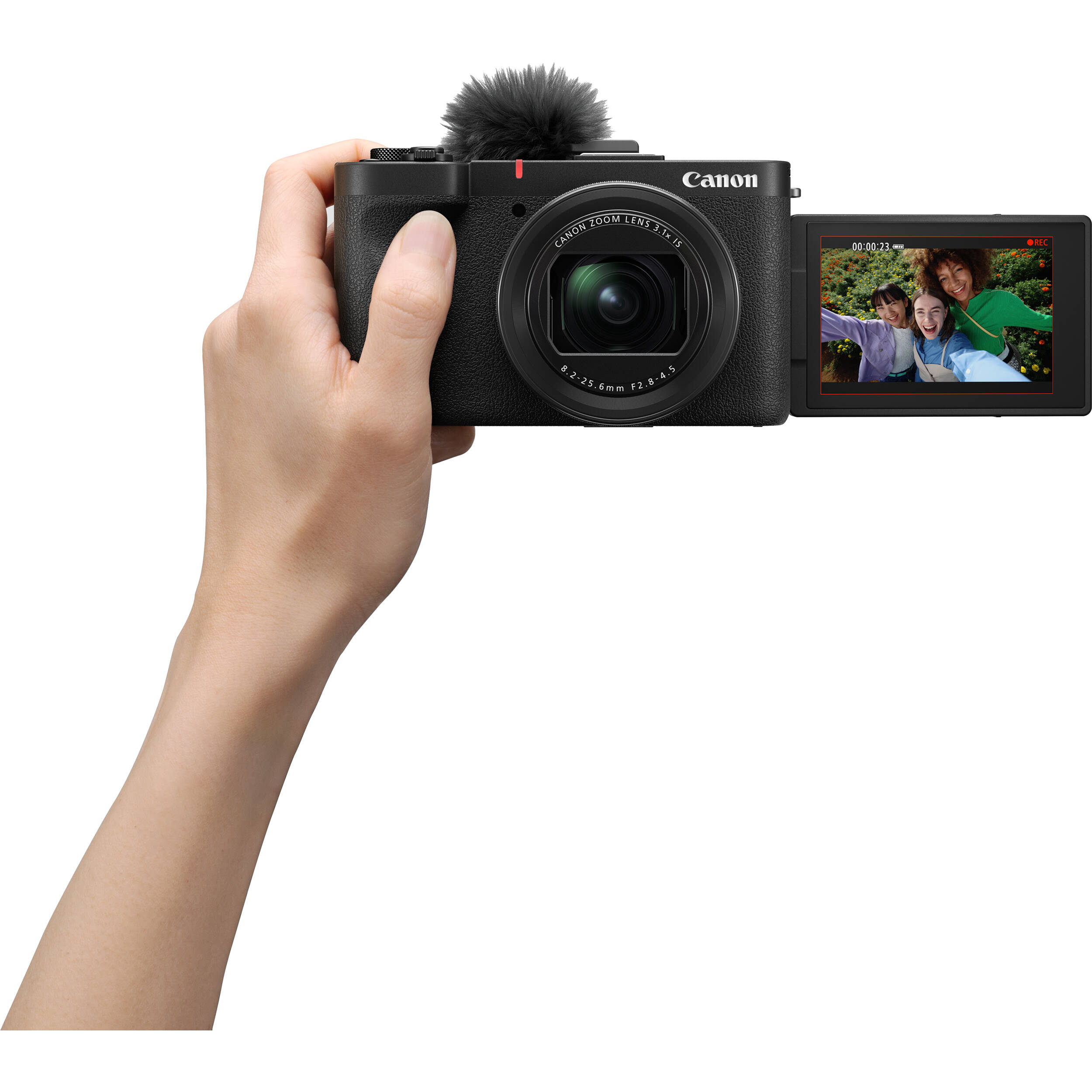 Cámara Digital Canon PowerShot V1 Kit Creador de Video - contenido de la caja