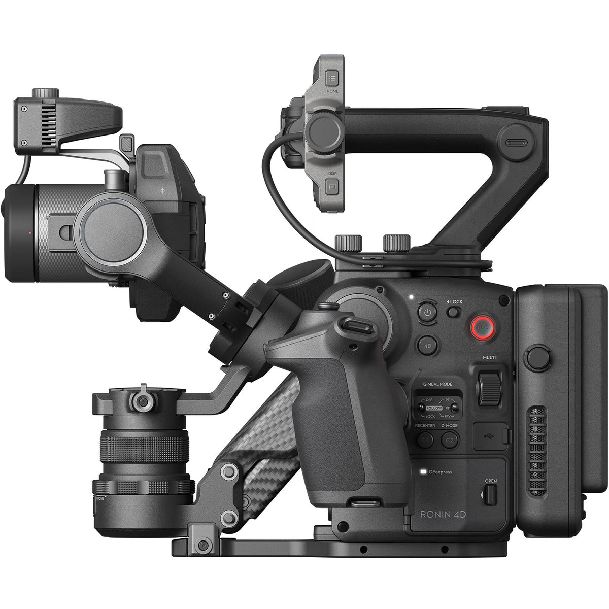Cámara Digital DJI Ronin 4D 4-Axis 6K Combo Kit - vista frontal