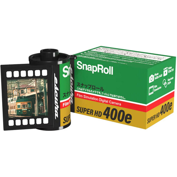Cámara Digital Escura SnapRoll Llavero Set de 6 Diseños - en uso