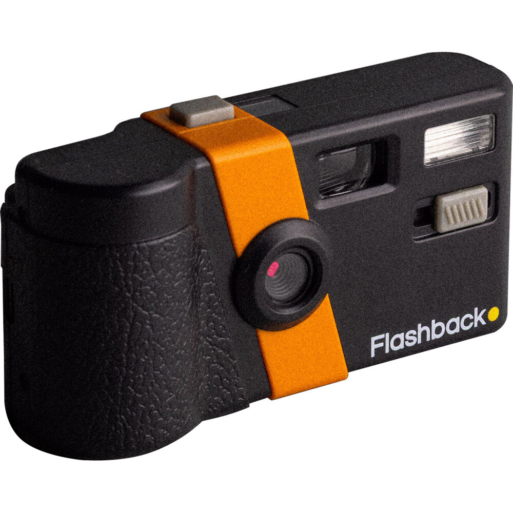 Cámara Digital Flashback ONE35 V2 13MP Naranja y Negra - vista principal