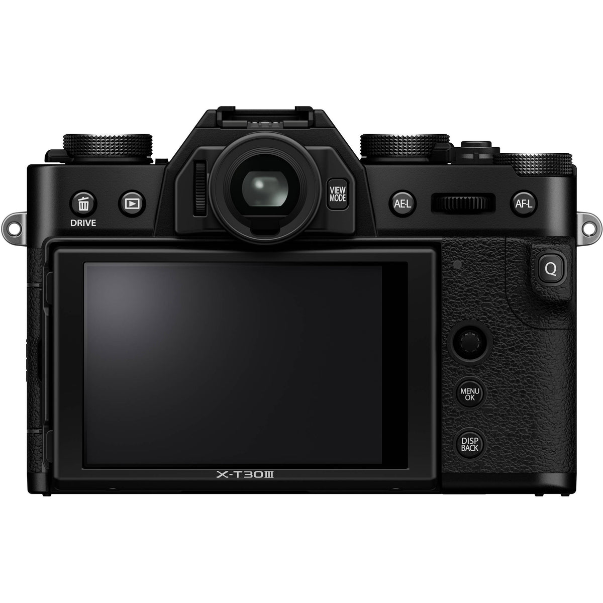 Cámara Digital Fujifilm X-T30 III Mirrorless (Black) - vista frontal
