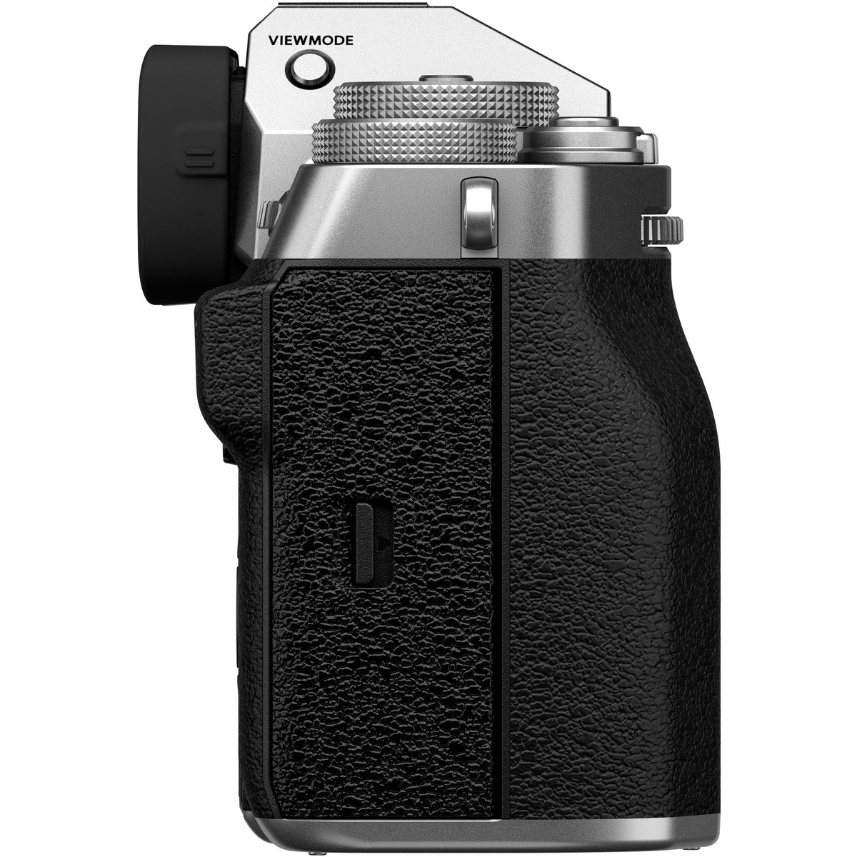 Cámara Digital Fujifilm X-T5 Mirrorless 40MP APS-C Plateada - vista lateral
