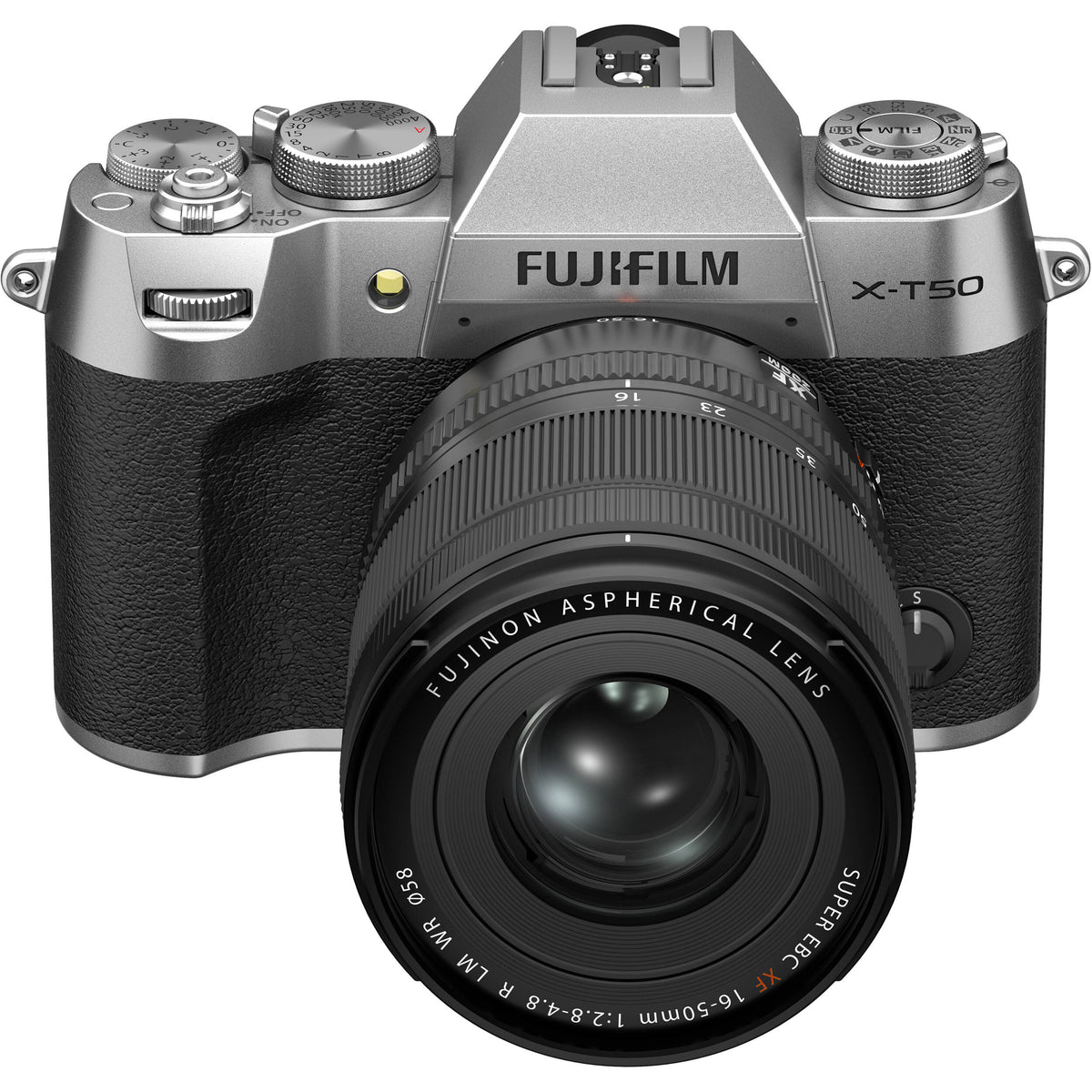 Cámara Digital Fujifilm X-T50 con Lente XF 16-50mm Plata