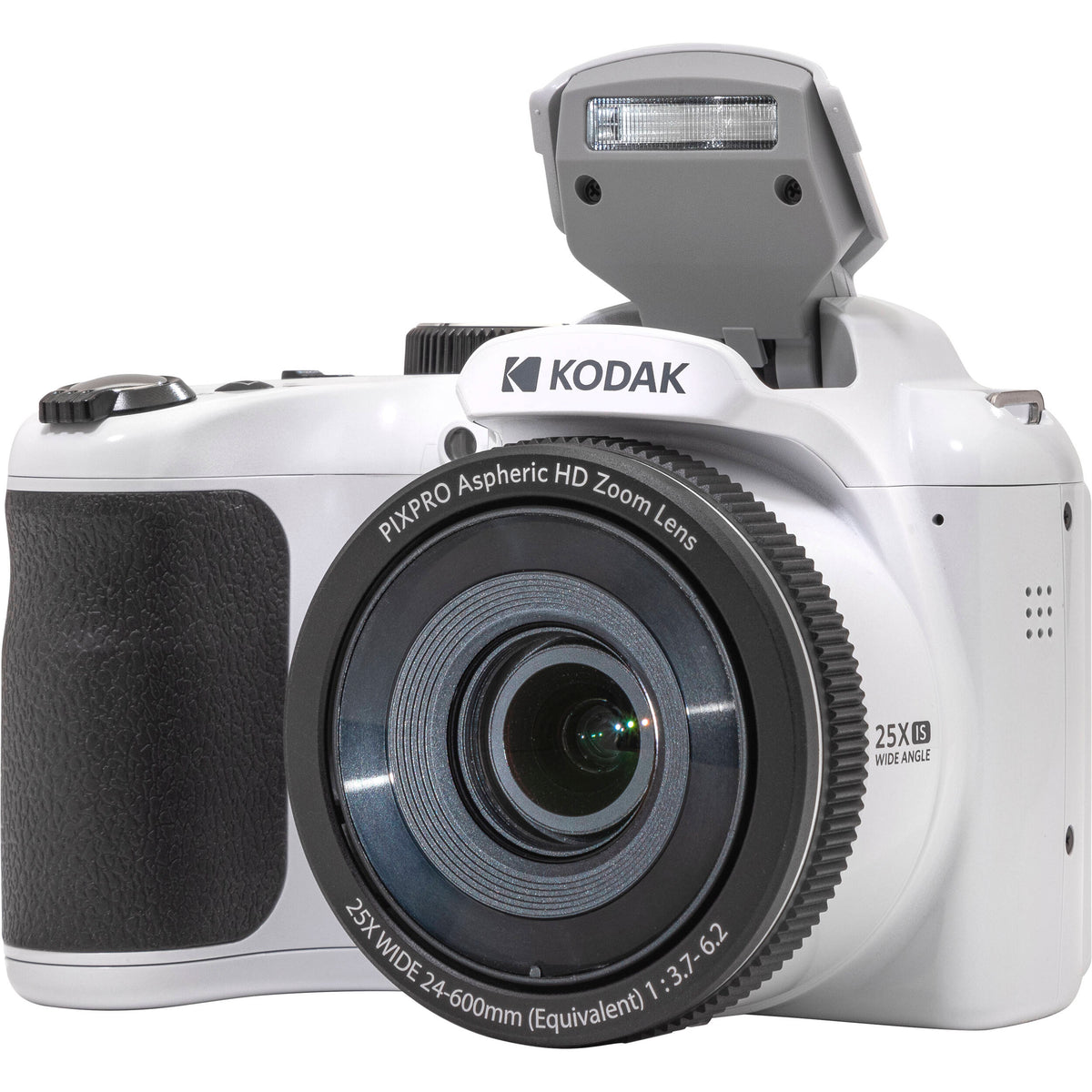 Cámara Digital Kodak PIXPRO AZ255 Zoom Óptico 25x Blanca - contenido de la caja