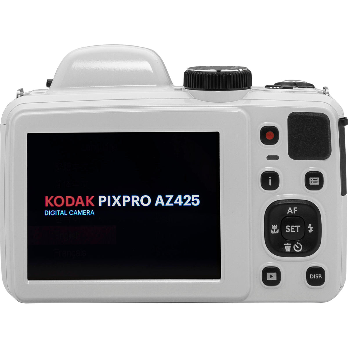 Cámara Digital Kodak PIXPRO AZ425 Zoom Óptico 42x Blanca - vista frontal