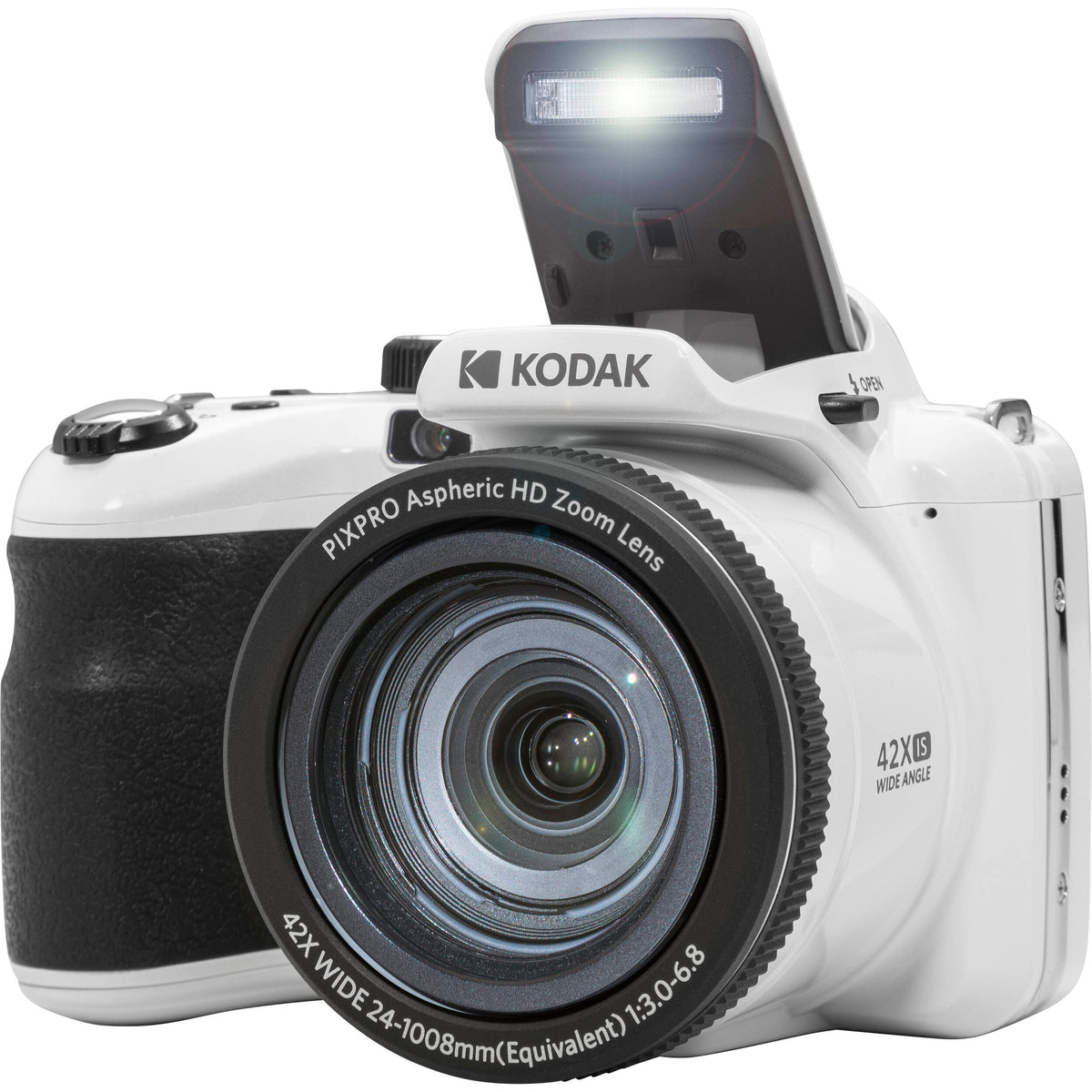 Cámara Digital Kodak PIXPRO AZ425 Zoom Óptico 42x Blanca - contenido de la caja