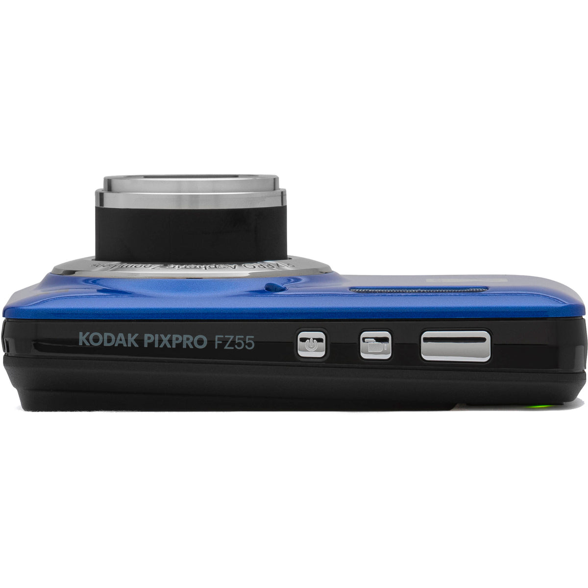 Cámara Digital Kodak PIXPRO FZ55 Digital (Azul) - vista lateral