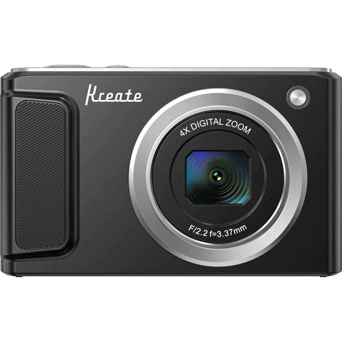 Cámara Digital Kreate DC308 Doble Lente 4K Negra - vista principal