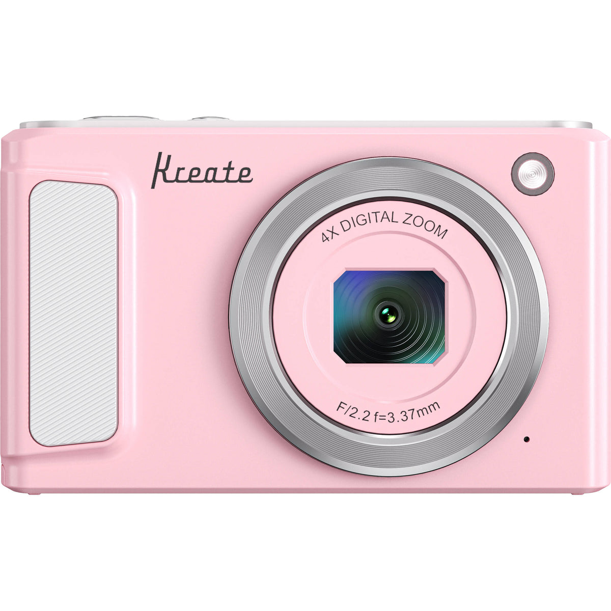 Cámara Digital Kreate DC308 Doble Lente 4K Rosa - vista principal