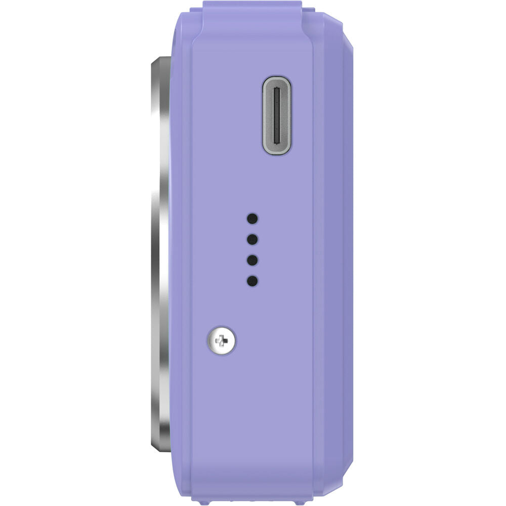 Cámara Digital Kreate DC403L-AF 5MP Compacta Morada - vista lateral