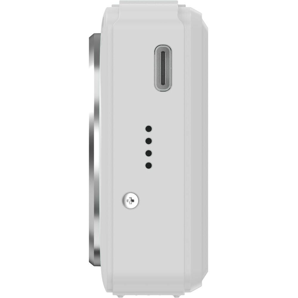 Cámara Digital Kreate DC403L-AF 8MP Compacta Blanca - vista lateral