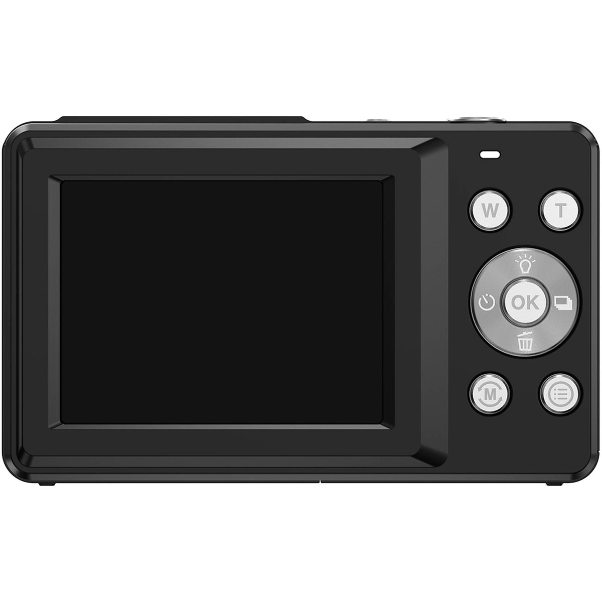 Cámara Digital Kreate DC403L-AF 8MP Compacta Negra - vista frontal