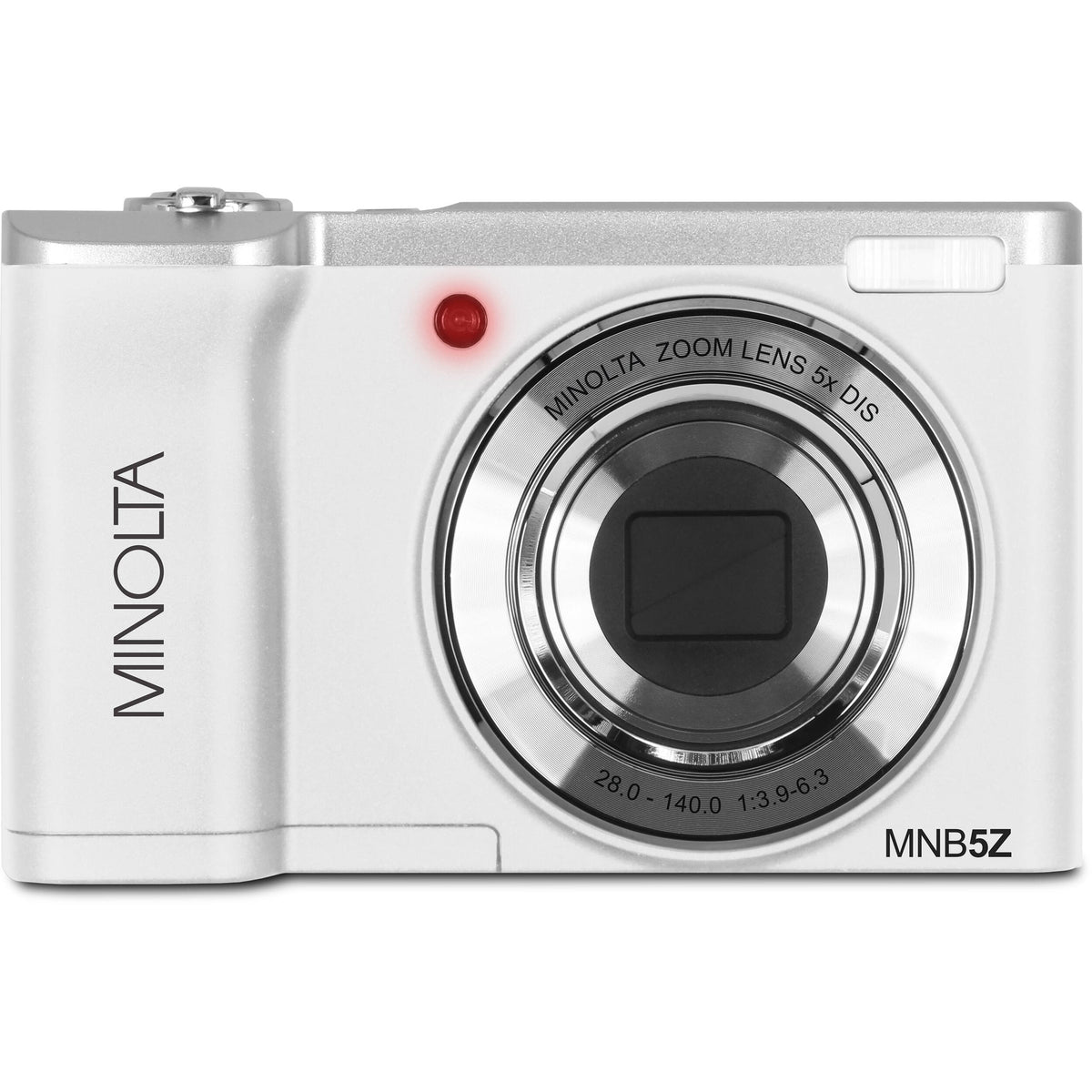 Cámara Digital Minolta MNB5Z 56MP Zoom Óptico 5x Blanca - contenido de la caja