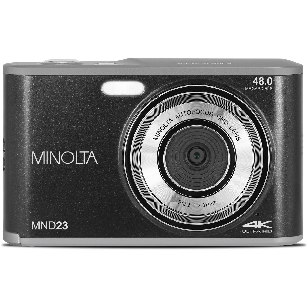 Cámara Digital Minolta MND23 48MP con Lente Selfie Negra - vista principal