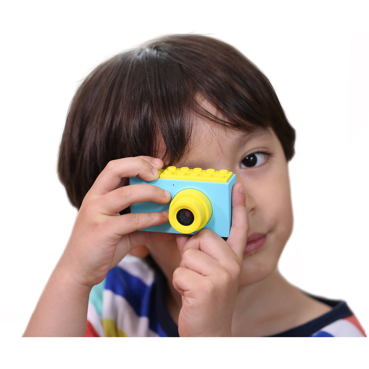 Cámara Digital myFirst Kids 2 Sumergible para Niños Azul - contenido de la caja