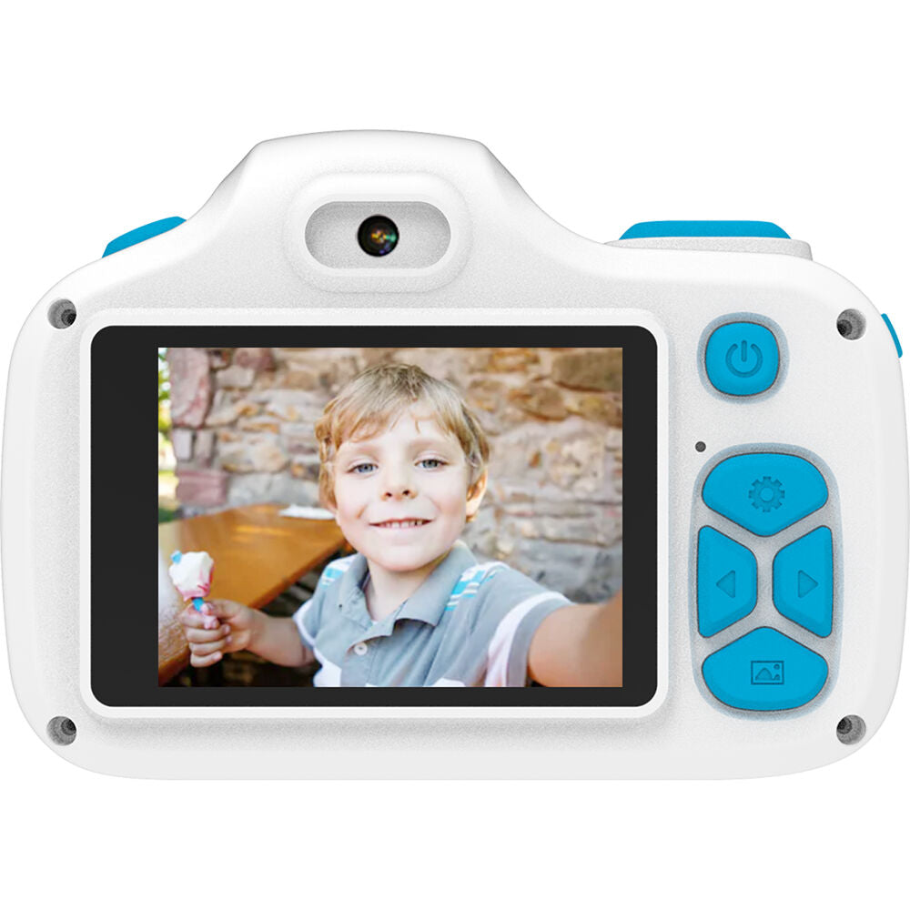 Cámara Digital myFirst Kids 3 para Niños 16MP Azul - vista frontal