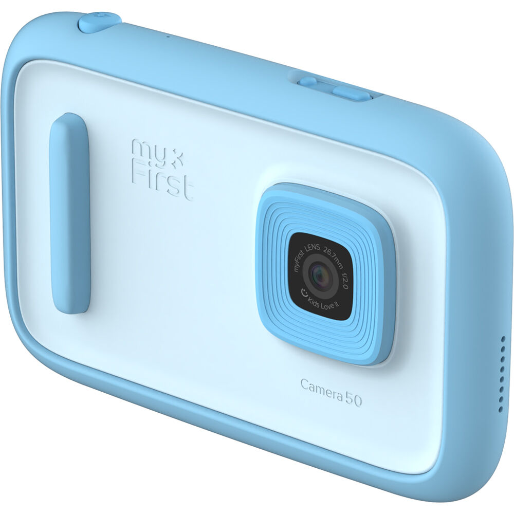 Cámara Digital myFirst Kids 50 para Niños 20MP Azul - vista frontal