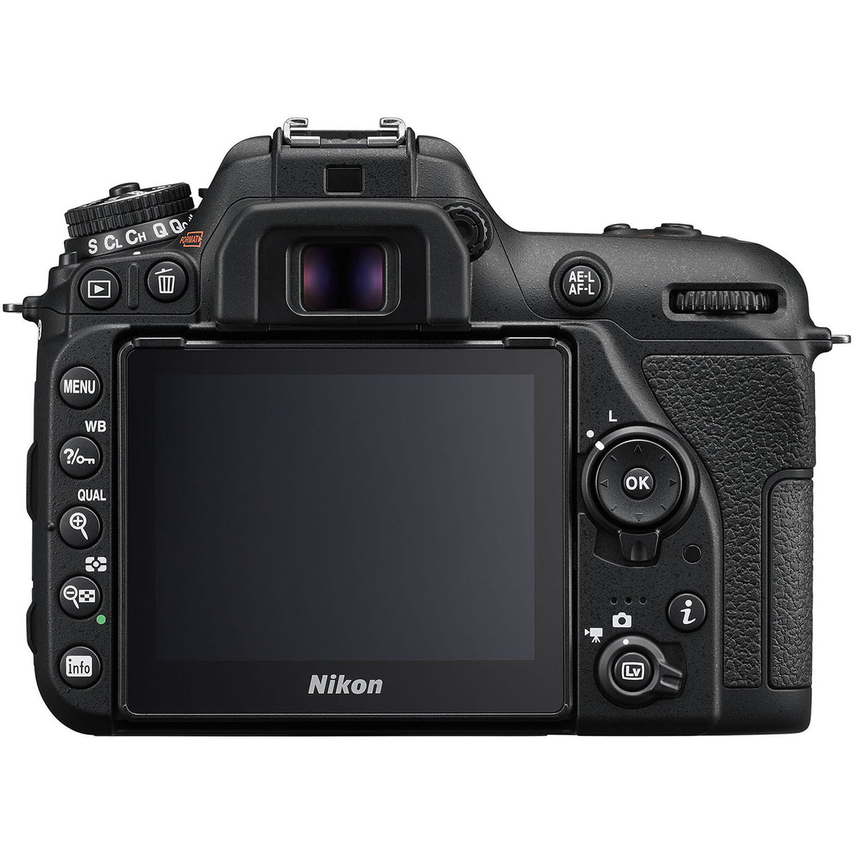 Cámara Digital Nikon D7500 DSLR 20.9MP APS-C Cuerpo - vista frontal