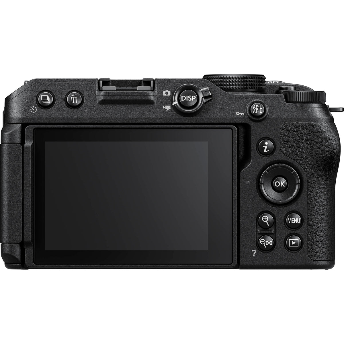 Cámara Digital Nikon Z30 Mirrorless con Lentes 16-50mm y 50-250mm - vista frontal