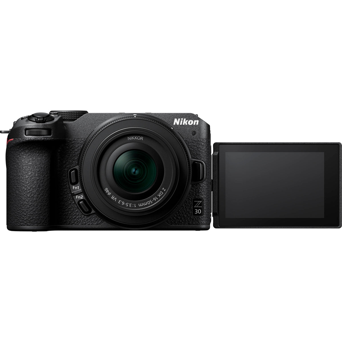 Cámara Digital Nikon Z30 Mirrorless con Lentes 16-50mm y 50-250mm - puertos y conexiones