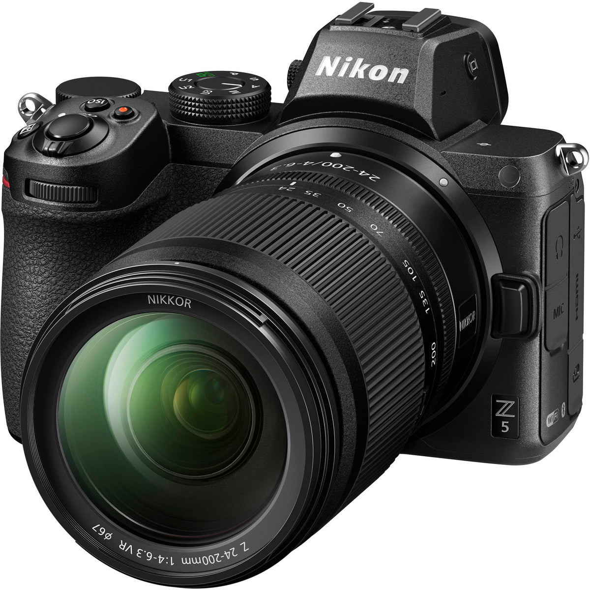 Cámara Digital Nikon Z5 Mirrorless con Lente 24-200mm - vista principal