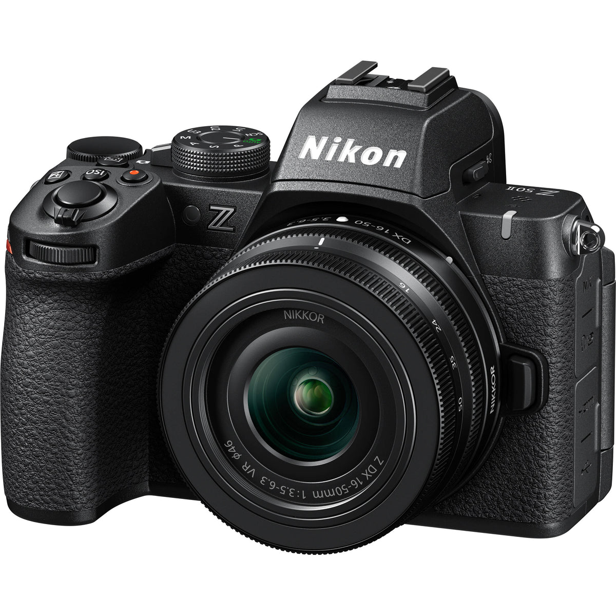 Cámara Digital Nikon Z50 II Mirrorless con Lente 16-50mm - contenido de la caja