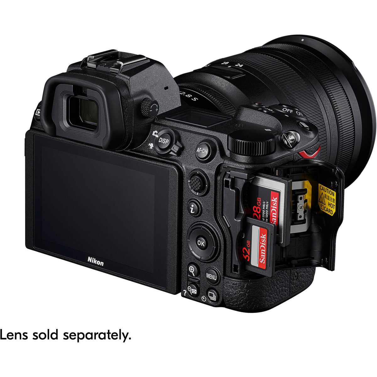 Cámara Digital Nikon Z7 II Mirrorless 45.7MP Full Frame - detalle