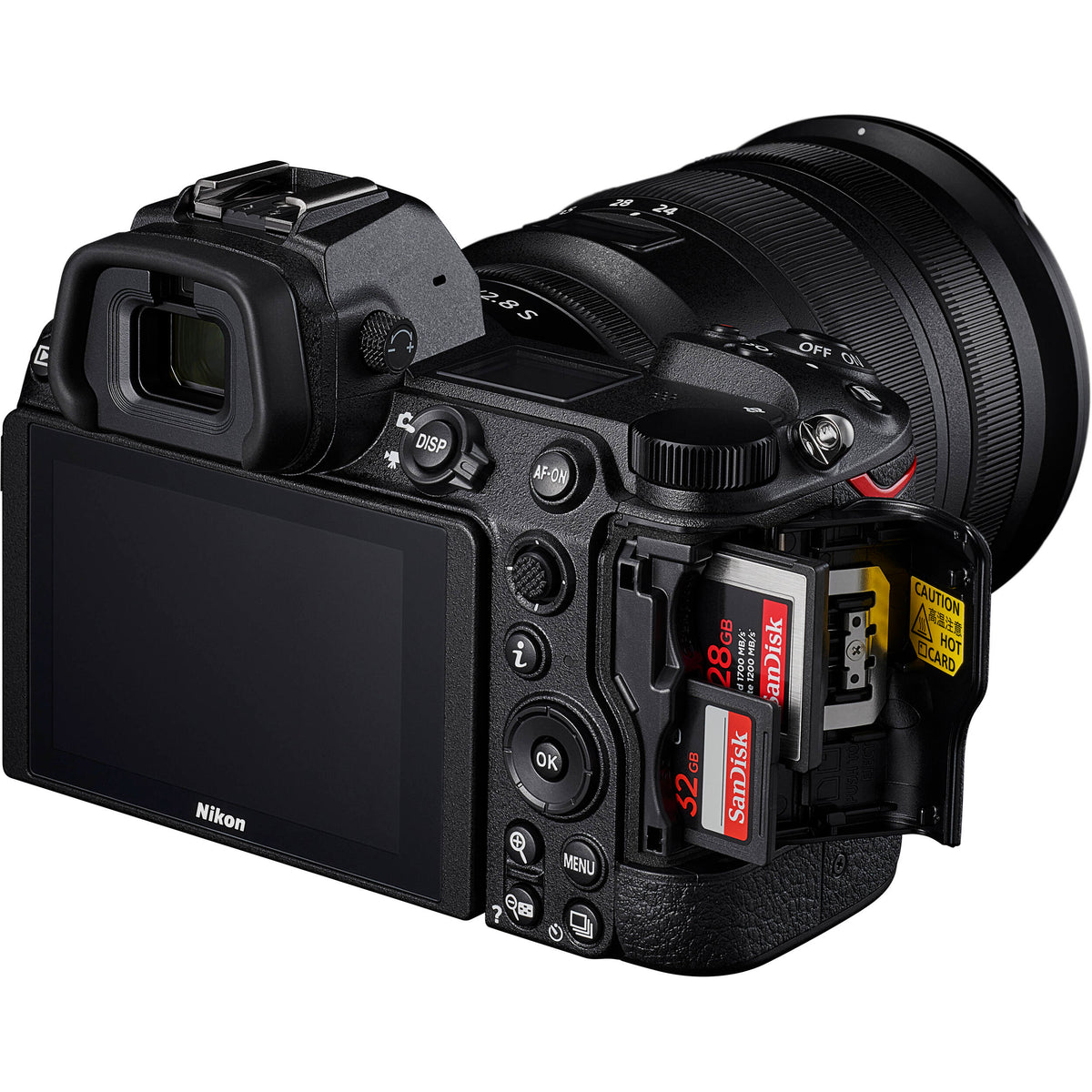 Cámara Digital Nikon Z7 II Mirrorless con Lente 24-70mm f/4 - detalle