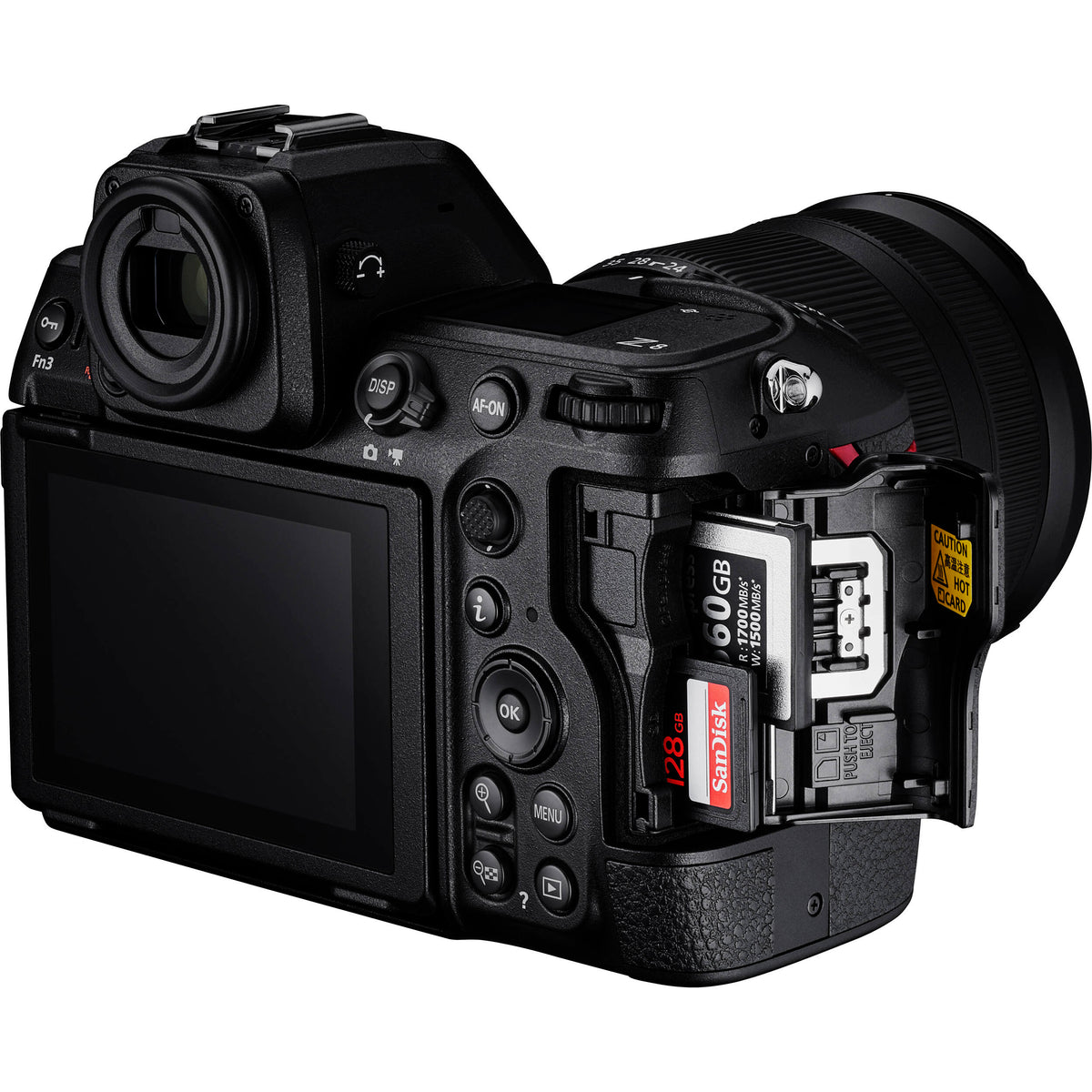 Cámara Digital Nikon Z8 Mirrorless 45.7MP Full Frame - detalle