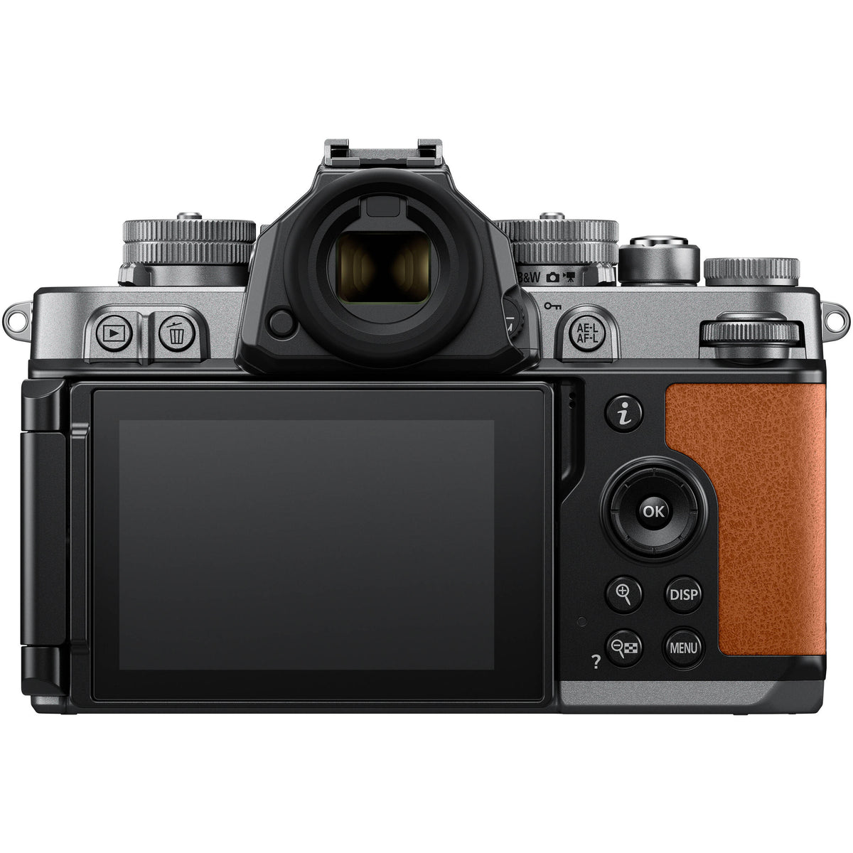 Cámara Digital Nikon Zf Mirrorless 24.5MP Full Frame Plata y Marrón Coñac