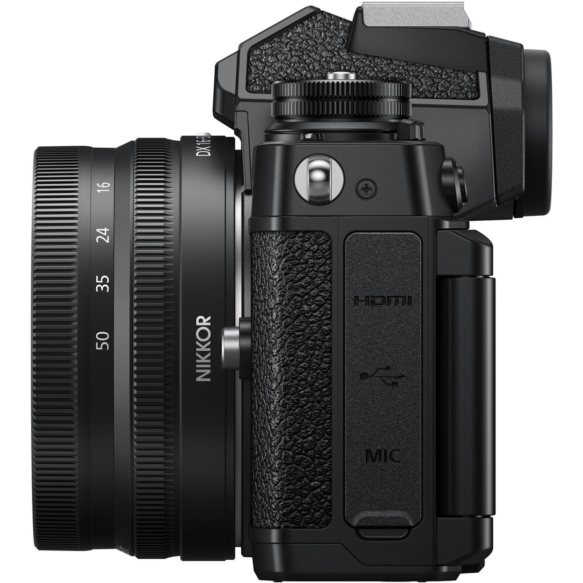 Cámara Digital Nikon Zfc Mirrorless con Lente 16-50mm Negra - vista trasera
