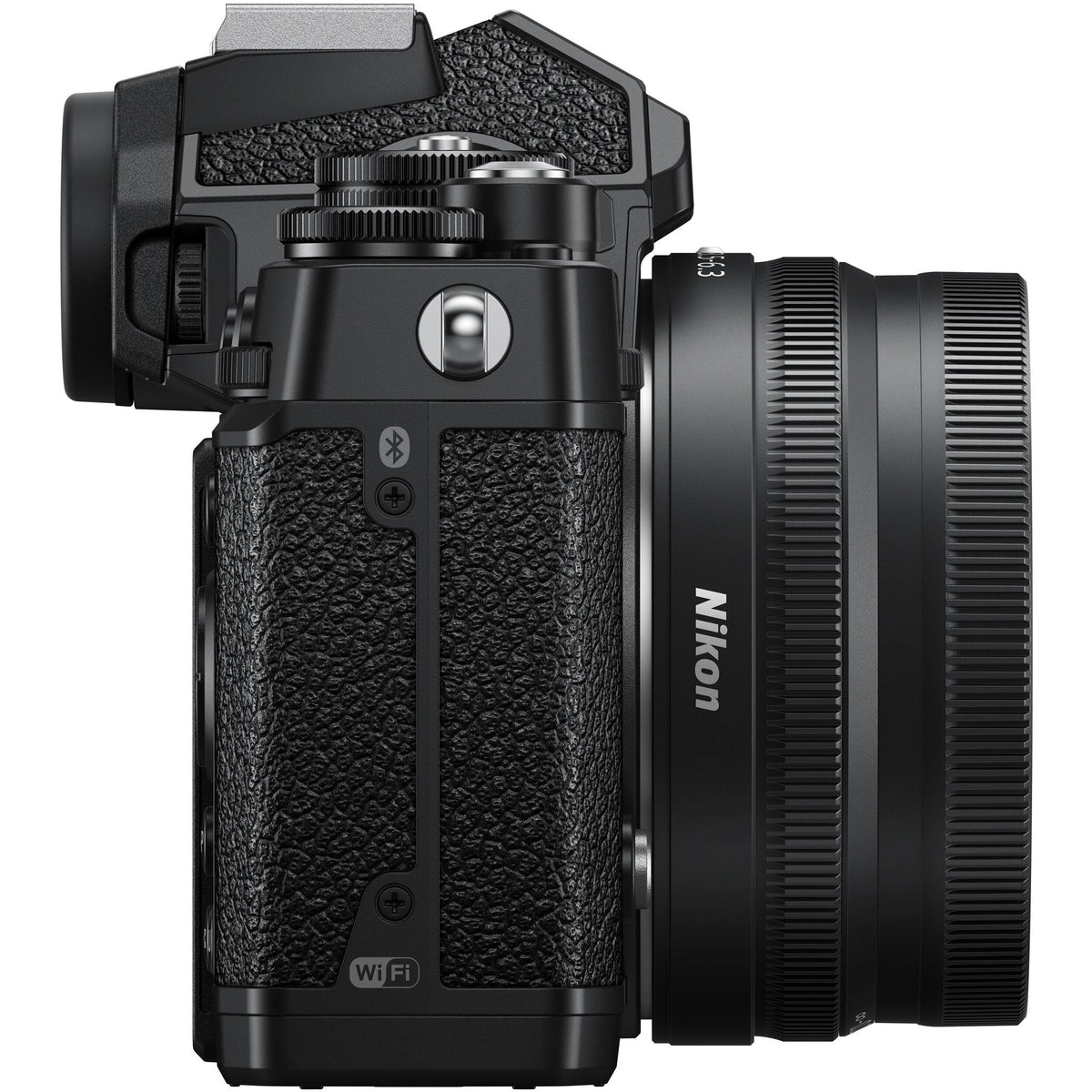 Cámara Digital Nikon Zfc Mirrorless con Lente 16-50mm Negra - vista lateral