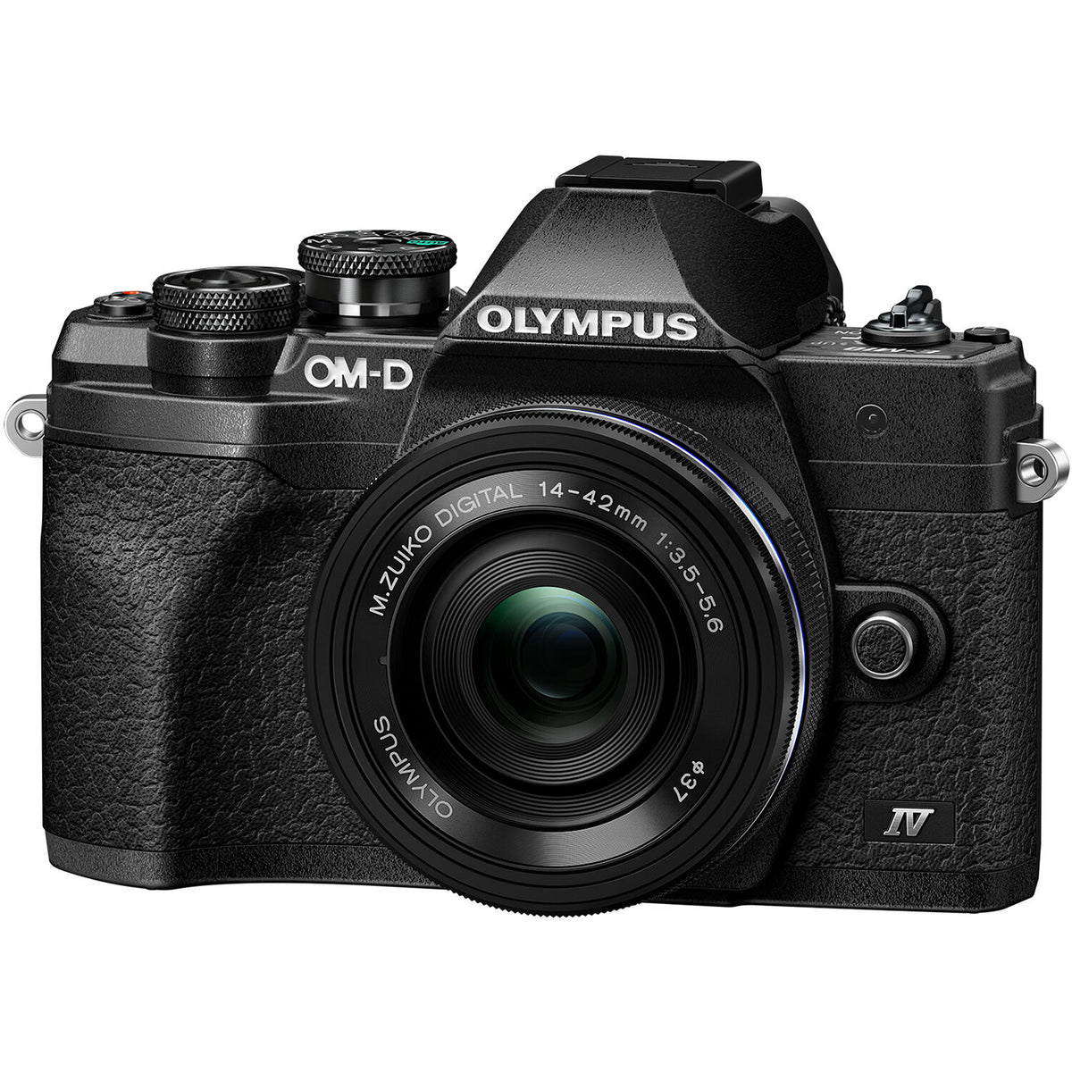 Cámara Digital Olympus OM-D E-M10 Mark IV con Lente 14-42mm EZ Negra - vista principal