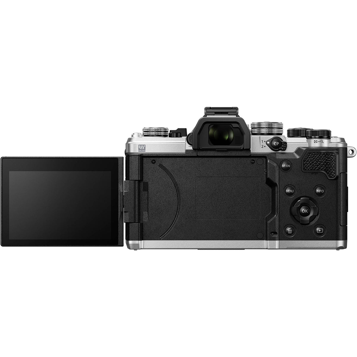 Cámara Digital OM System OM-3 con Lente 12-45mm f/4 PRO - vista lateral