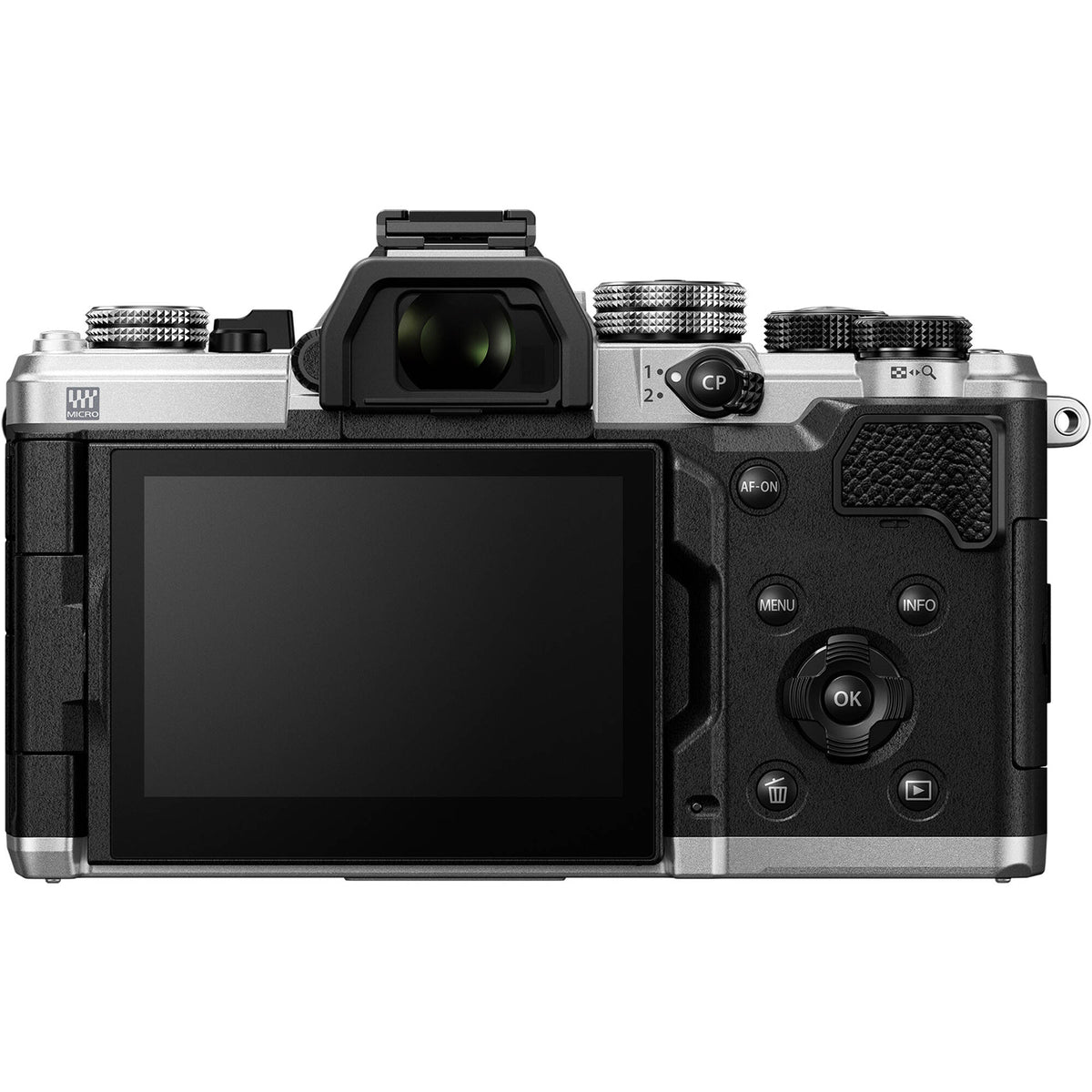 Cámara Digital OM System OM-3 Mirrorless 20.4MP Retro - vista frontal
