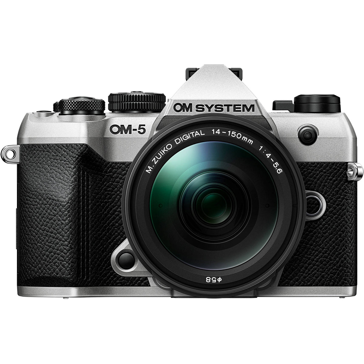 Cámara Digital OM System OM-5 Mark II con Lente 14-150mm Plateada - vista principal