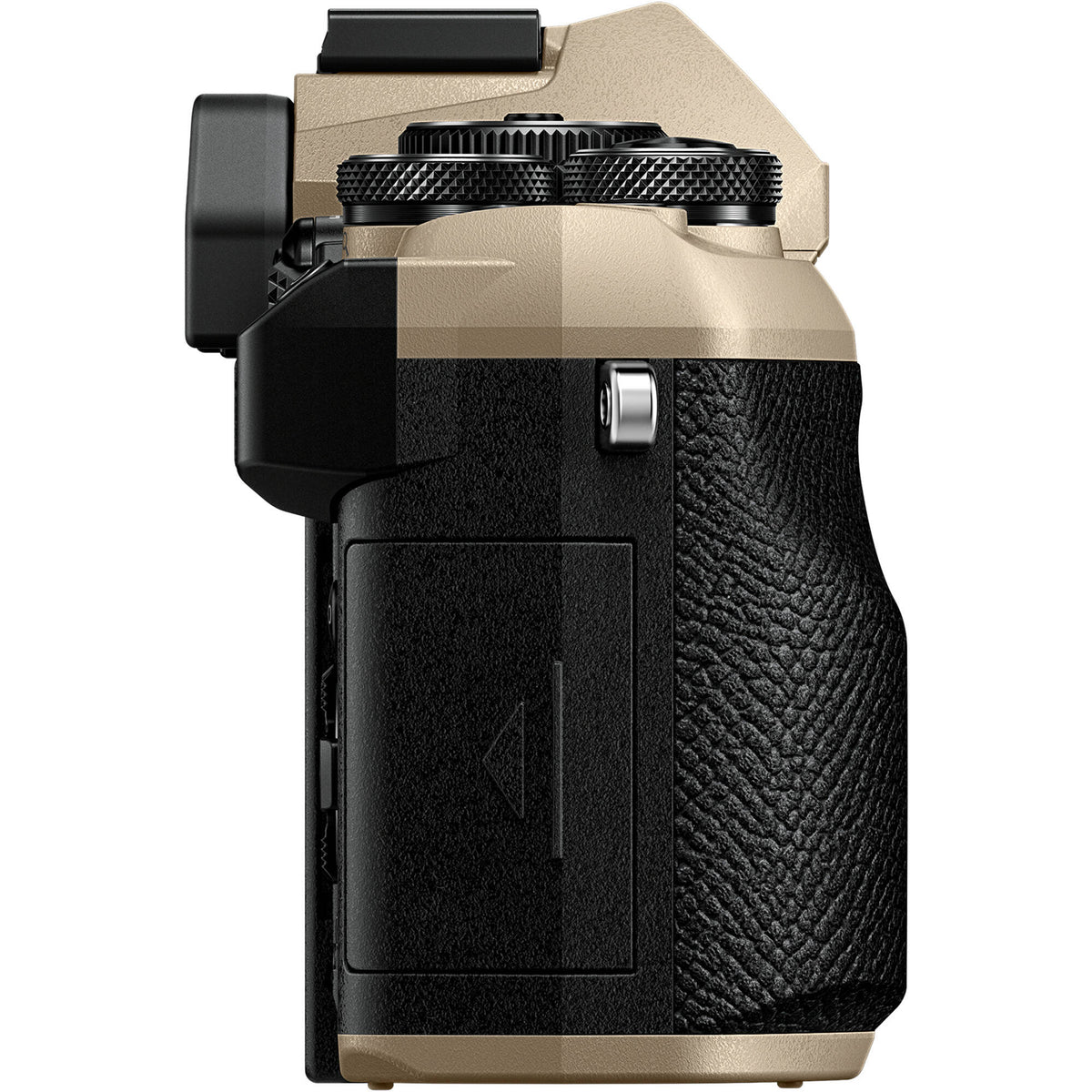 Cámara Digital OM System OM-5 Mark II Mirrorless 20.4MP Beige Arena - vista trasera