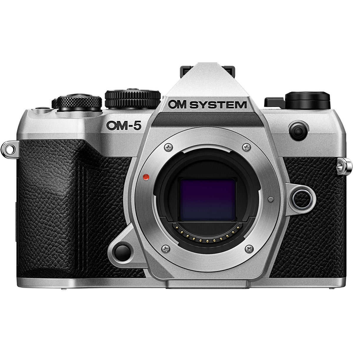 Cámara Digital OM System OM-5 Mark II Mirrorless 20.4MP Plateada - vista principal