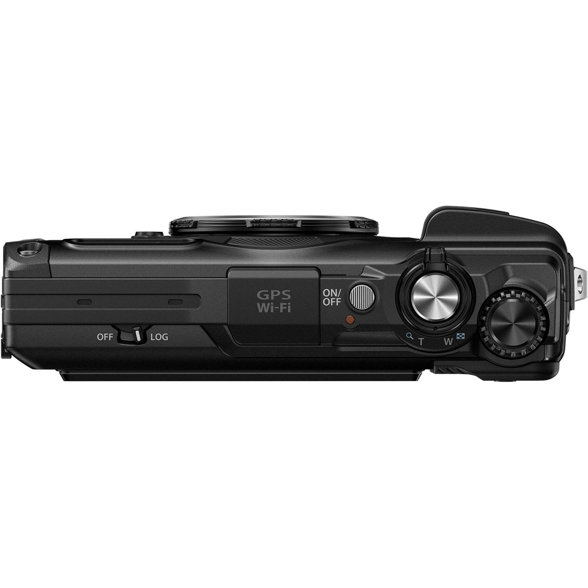 Cámara Digital OM System Tough TG-7 Sumergible 15 Metros Negra - vista trasera