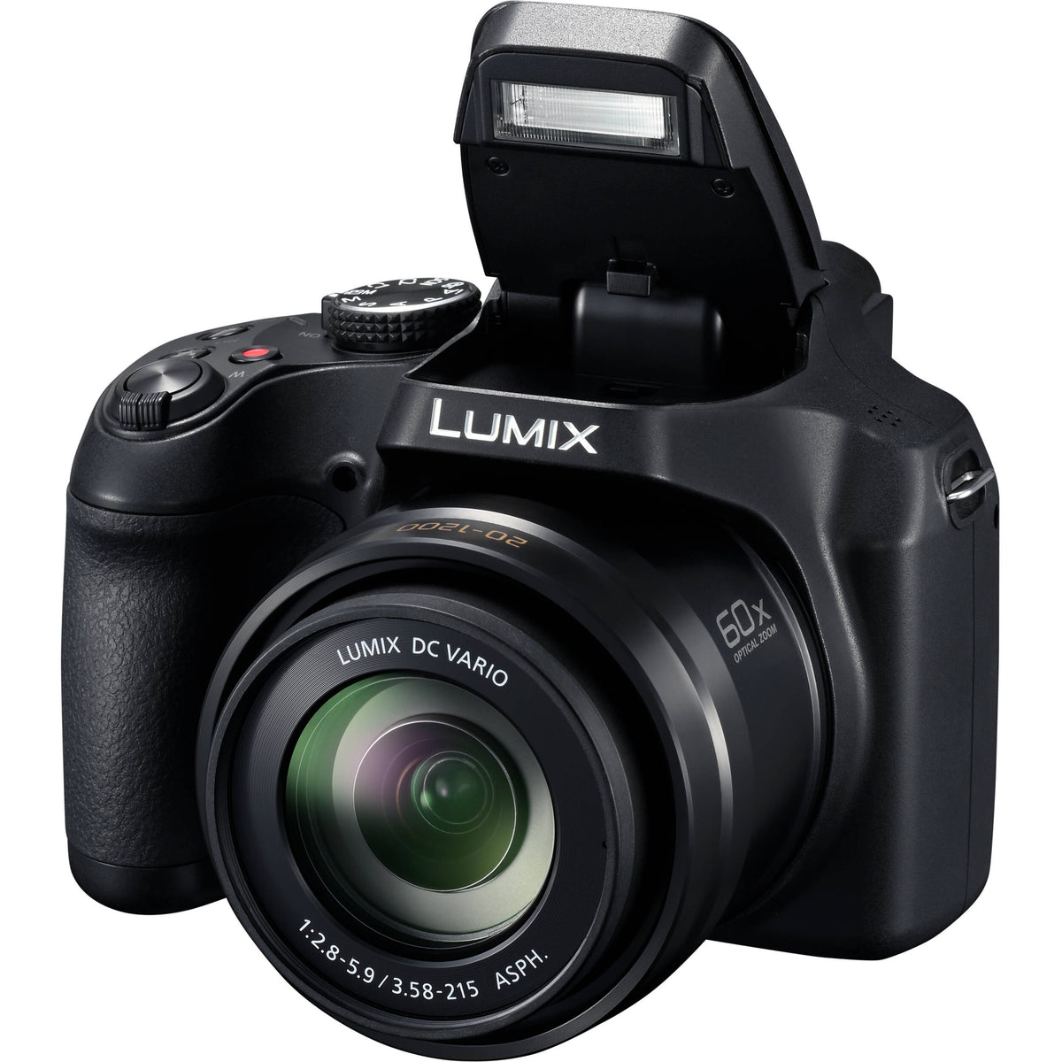 Cámara Digital Panasonic LUMIX FZ80D Digital - contenido de la caja
