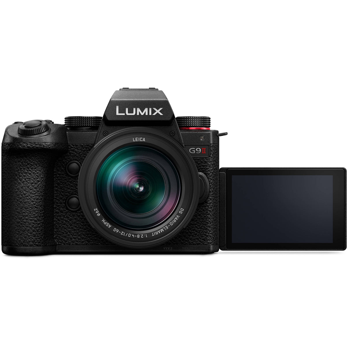 Cámara Digital Panasonic LUMIX G9 II con Lente 12-60mm f/2.8-4 - vista trasera