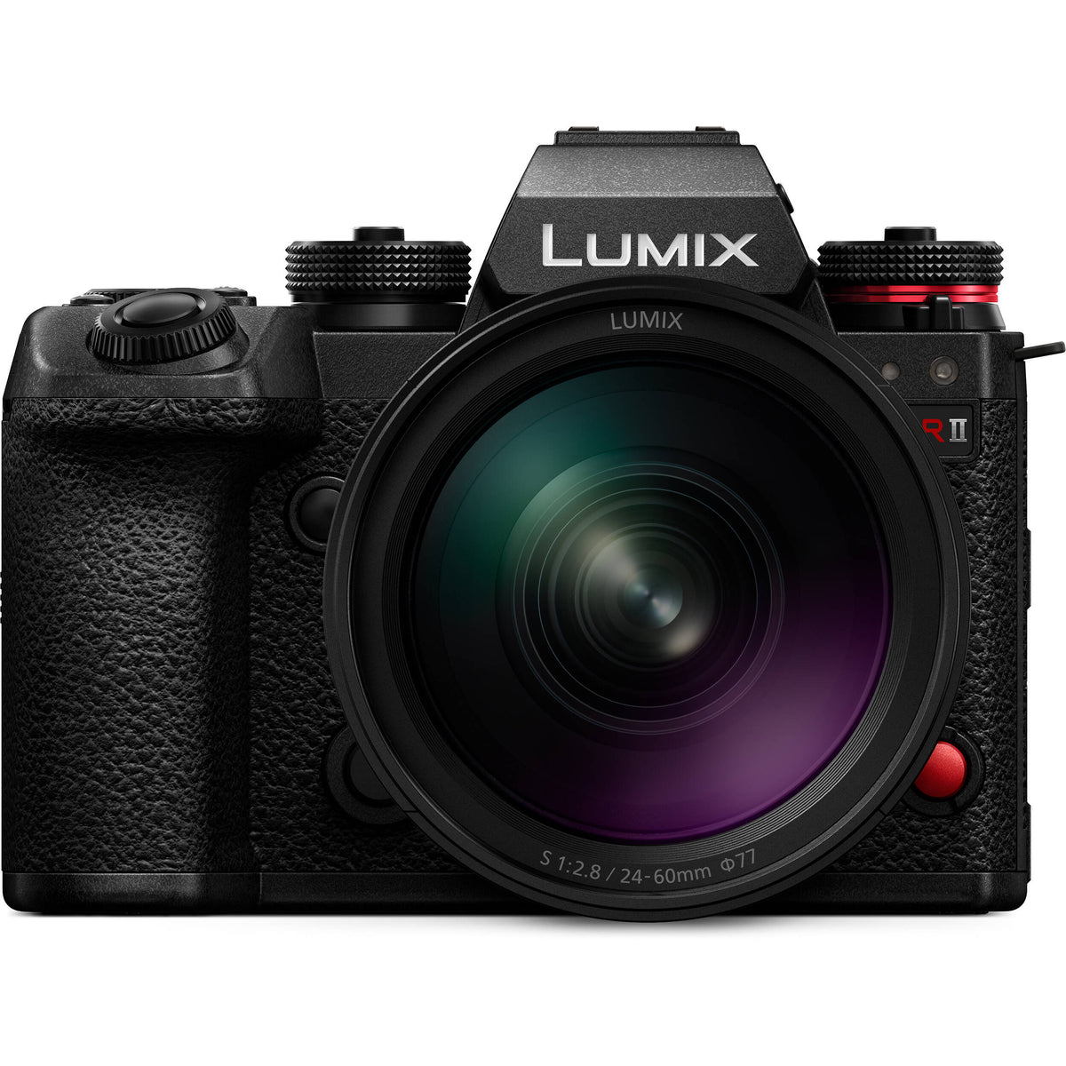 Cámara Digital Panasonic LUMIX S1R II con Lente 24-60mm f/2.8 - vista principal