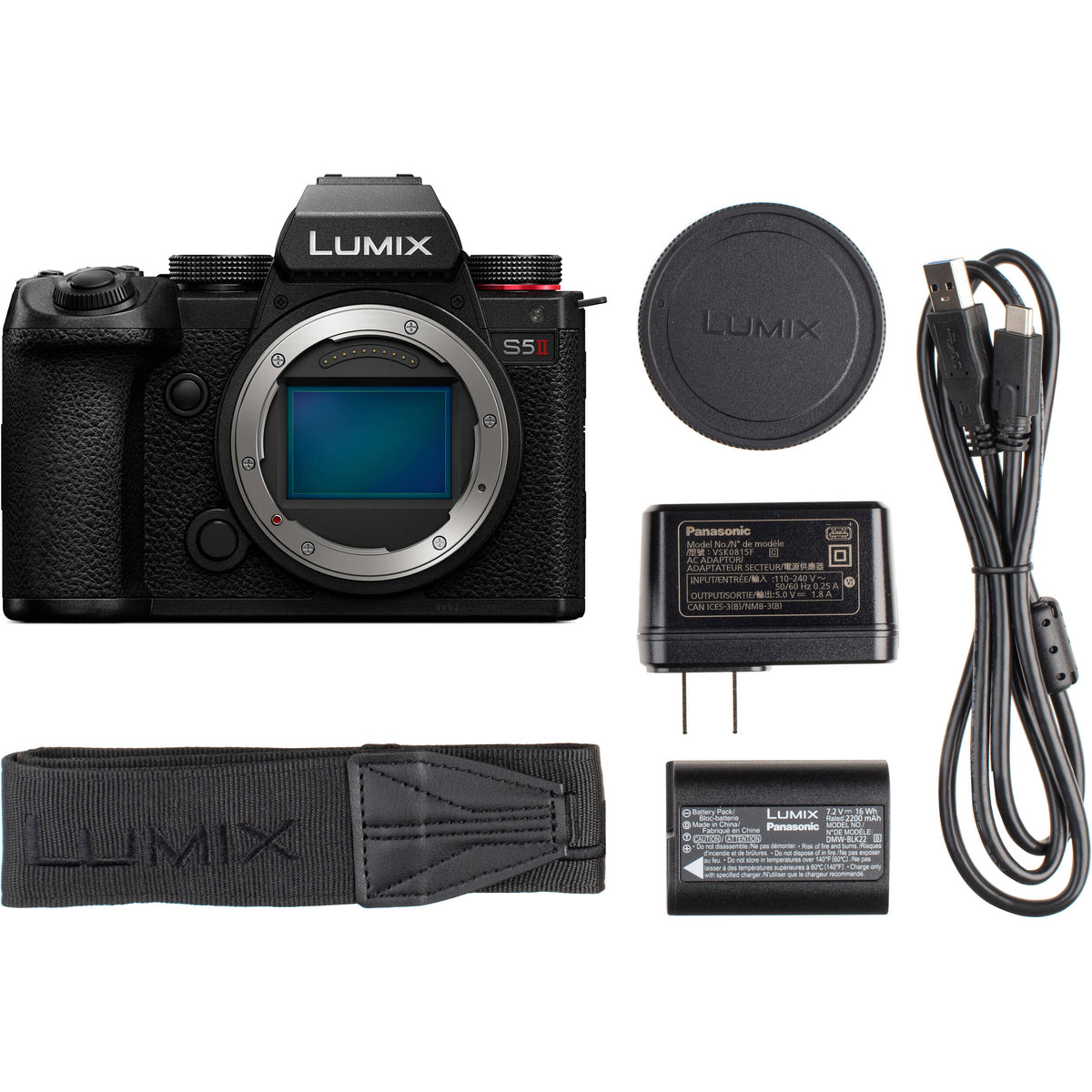 Cámara Digital Panasonic LUMIX S5 II con Lente 24-60mm f/2.8 - en uso