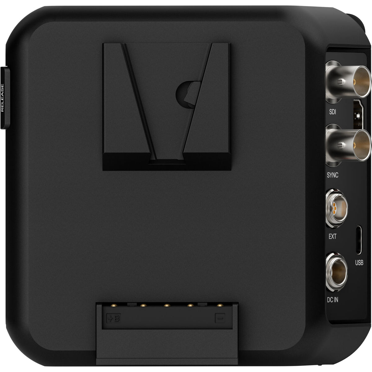 Cámara Digital Pixboom Spark 4K Global-Shutter S35 con 2.5TB SSD Card (Sony E, Black) - puertos y conexiones