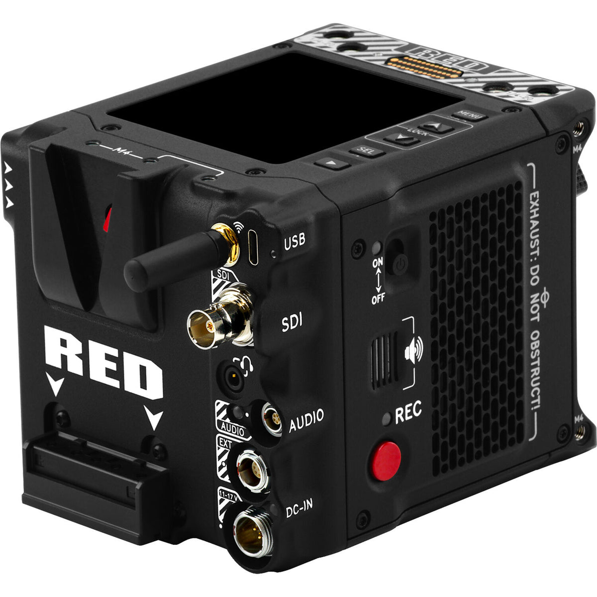 Cámara Digital RED Digital Cinema KOMODO-X 6K (Canon RF, Black) - vista lateral