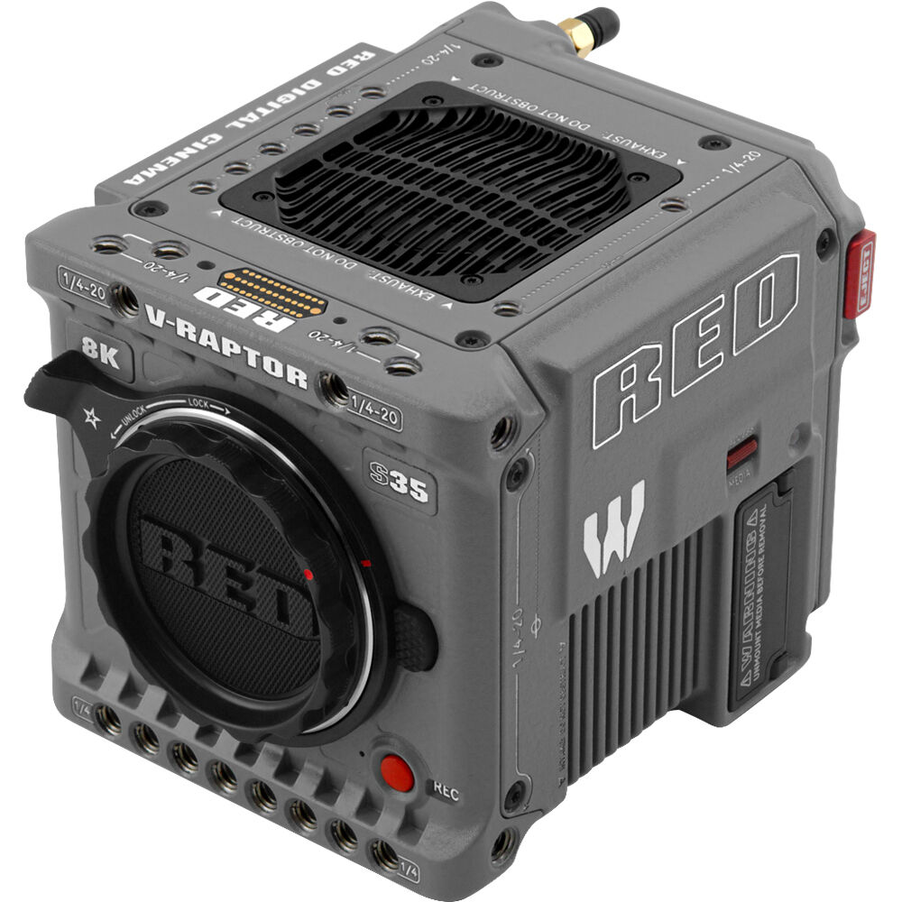 Cámara Digital RED Digital Cinema V-RAPTOR RHINO 8K S35 (Canon RF, Gray) - vista principal