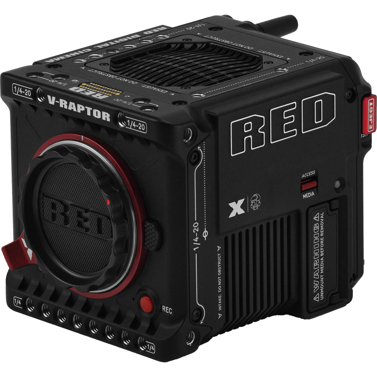 Cámara Digital RED Digital Cinema V-RAPTOR [X] 8K VV - vista frontal