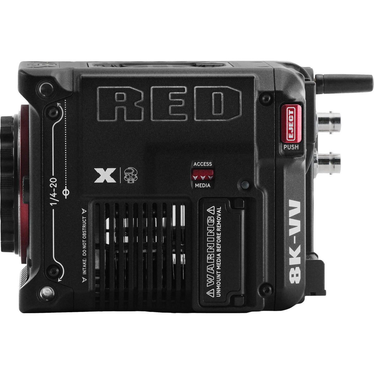 Cámara Digital RED Digital Cinema V-RAPTOR [X] 8K VV - contenido de la caja