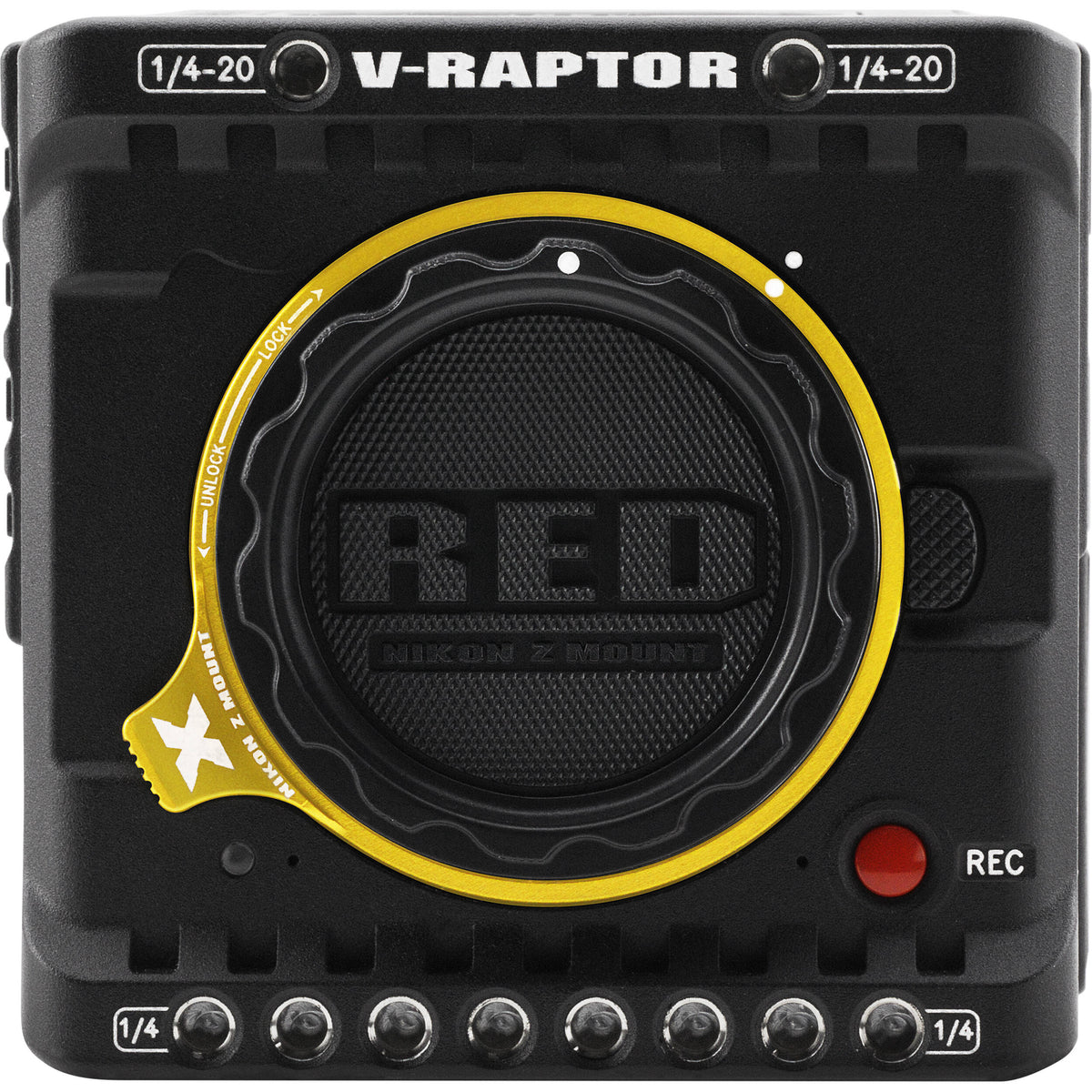 Cámara Digital RED Digital Cinema V-RAPTOR [X] 8K VV (Nikon Z) - vista frontal